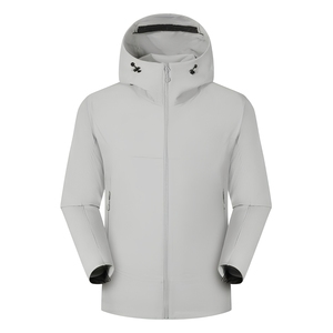 Chaqueta de pesca al por mayor, chaqueta softshell de poliéster de 300 g/m², chaqueta de viaje con logotipo personalizado para minoristas de artículos de exterior de EE. UU. - Product Image 1
