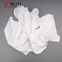 Chiffons de nettoyage industriels BZX pour le secteur hôtelier, en coton 100% recyclé, issus de draps blancs et de serviettes d'hôtel, pour le nettoyage marin et des déchets textiles