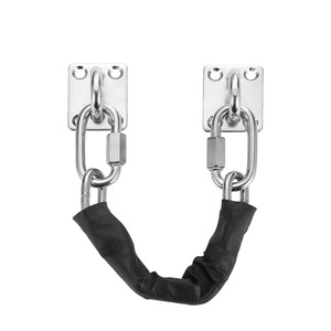 304 Stainless Steel Door Anti-Tip Chain Wall Mount Durable <b>Safety</b> Protection For Glass Doors - Product Image 1