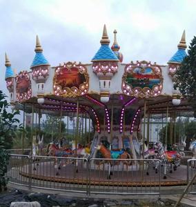 Carrusel de Parque de Atracciones para Niños en Oferta, Carrusel Giratorio - Product Image 3
