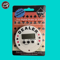 QINLONG luxe 99 minutes compte à rebours Texas Hold'em concessionnaire minuterie bouton Match pour les joueurs Poker divertissement amateurs plastique