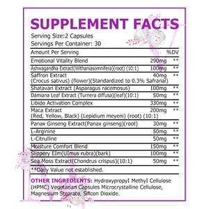 OEM Female humidity capsules Enhance Skin Intimacy and Stimulate Natural Desire Restores Intimate Moistureand Soothes Dryness - Product Image 2