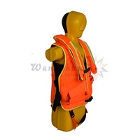 Gilet de sauvetage gonflable à haute flottabilité, équipement de sécurité pour le sauvetage aquatique, la lutte contre les incendies et la protection contre les inondations