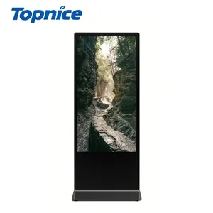 Topnice 49 50 55 65 inç ücretli olun reklamlar için ODM OEM ekran led açık