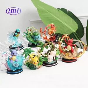 Figurines d'action Pokémon en PVC de haute qualité, mignonnes, de type <span class=keywords><strong>Manga</strong></span> Anime GK, avec Bulbasaur, Charizard et Squirtle. - Product Image 5