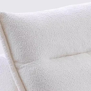 <span class=keywords><strong>Canapé</strong></span> d'angle compact une place, minimaliste, résistant aux taches, avec housse amovible, livré enroulé dans une boîte pour petit appartement - Product Image 4