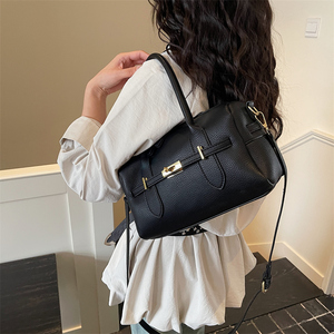 Borsa Vintage Boston per Donna |   Pelle Sintetica PU |   Borsa <span class=keywords><strong>a</strong></span> Mano con Manico Superiore |   Borsa <span class=keywords><strong>a</strong></span> Tracolla |   <span class=keywords><strong>Lavoro</strong></span> e Uso Quotidiano - Product Image 4