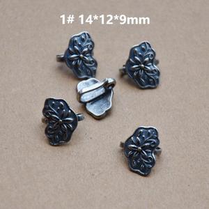 Cierre de Plata Shanxi para Collar, Hebillas con Formas Mixtas y Patrones Auspiciosos para la Fabricación de Joyería y Accesorios - Product Image 2