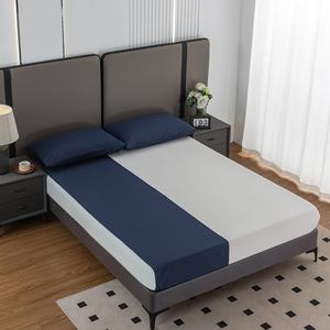 Drap plat 400TC 95% coton, respectueux de la peau, antistatique, écologique, toutes saisons, pour la maison, l'hôtel, l'hôpital, doux - Product Image 1