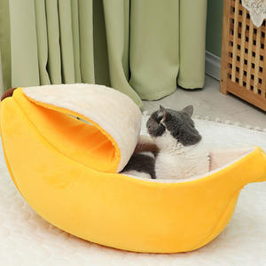 Cama para Gatos y Perros con Diseño Creativo y Adorable de Invierno, Cálida, Tipo Nido, Cama para Mascotas, Cojín de Algodón, Colchoneta de Vellón <span class=keywords><strong>Coral</strong></span> para Perros y Gatos - Product Image 4