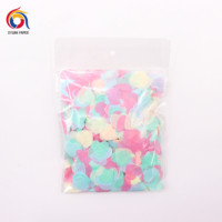 5x2cm papier biodégradable confettis pour Table mariage Halloween Diwali nouvel an pâques remise des diplômes fête de noël ISO certifié
