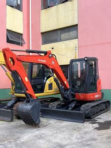 รถขุดขนาดเล็ก Kubota KX057-4 มือสองจากญี่ปุ่น น้ำหนัก 5.5 ตัน ชั่วโมงการทำงานต่ำ เครื่องยนต์ Kubota 35.5kW V2607 - Product Image 2