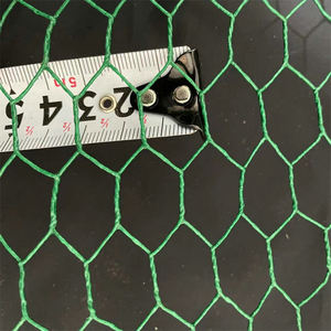 <span class=keywords><strong>Grillage</strong></span> hexagonal en fil de fer à faible teneur en carbone avec revêtement vert, pour poulailler rural et usage domestique - Product Image 5
