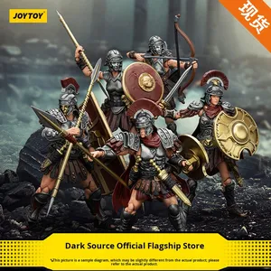 JOYTOY Dark Source Conflict, Set de Cinco Figuras de <span class=keywords><strong>la</strong></span> Legión Diecimil de <span class=keywords><strong>la</strong></span> República Romana Antigua, Modelo de Soldado Articulado a Escala 1:18 - Product Image 2