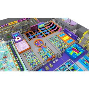 Qiaoqiao, Parque <span class=keywords><strong>de</strong></span> Atracciones <span class=keywords><strong>de</strong></span> 4500 Metros Cuadrados, Instalaciones <span class=keywords><strong>de</strong></span> Juegos Interiores, Toboganes, Circuito <span class=keywords><strong>de</strong></span> Cuerdas, Parque <span class=keywords><strong>de</strong></span> Trampolines en Venta - Product Image 3