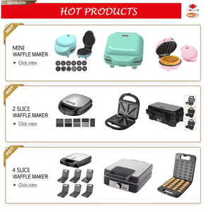 23195 CE/GS 750W macchina per Sandwich per la famiglia Ningbo 4 fette grande tostapane per colazione grande Sandwich Toast per le cialde - Product Image 6