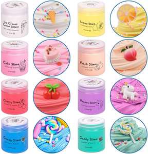 Factory Sale Fluffy <b>Plasticine</b> 200ml 8 Colors DIY Colorful <b>Plasticine</b> Unisex for Ages 5-13 - Product Image 4