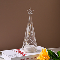 Großhandel Glas Ornamente für Weihnachten Glas dekoration Baum Weihnachts baum Dekoration