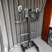Équipement de musculation multifonctionnel OEM - Machine mobile pour exercices de pectoraux et de levée latérale pour entraînement de force à domicile/à usage commercial
