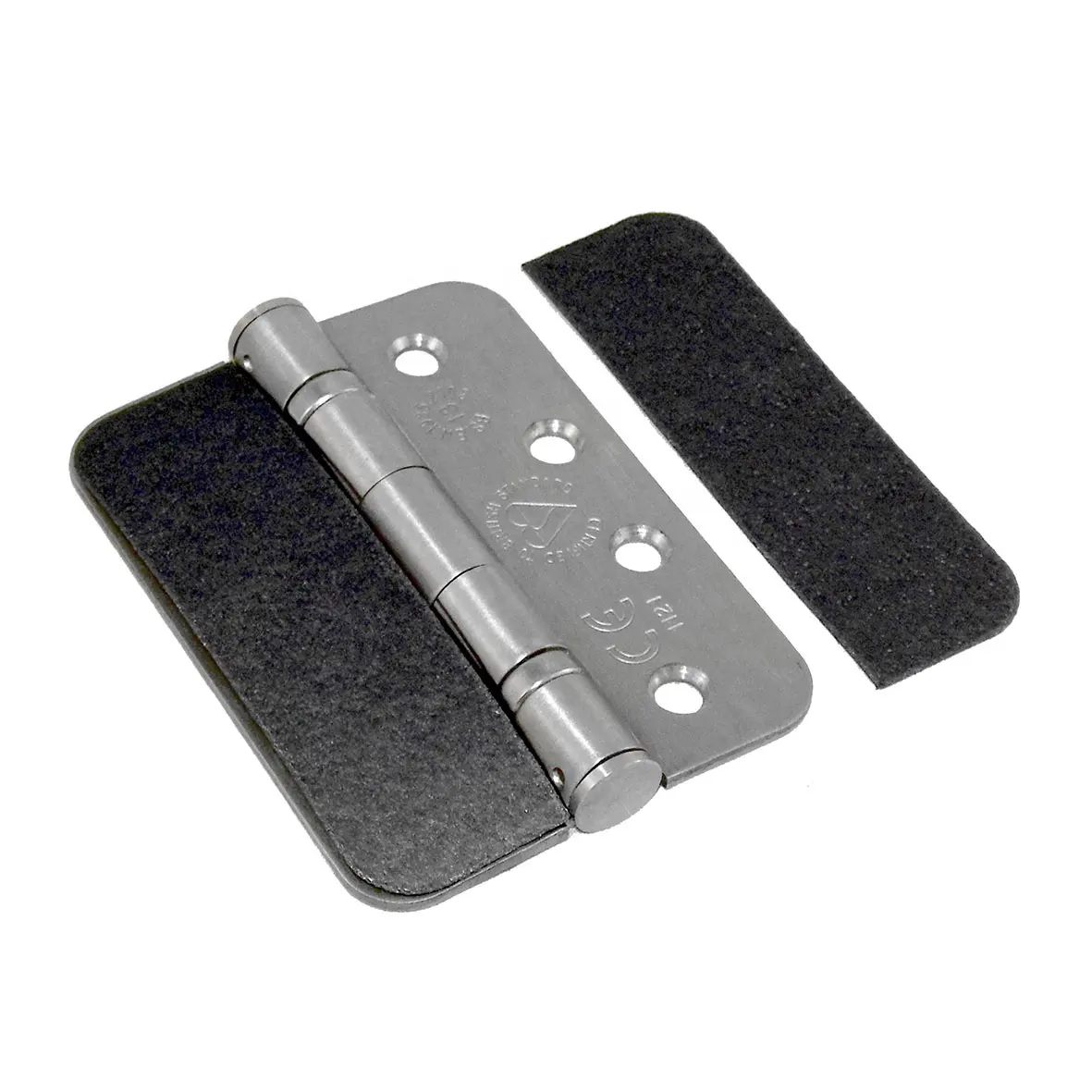 Intumescent Hinge Pads for FD30 and FD60 - 100 x 43 x 1.0mm Fire Barrier Hardware Protection Intumescent Hinge Pad