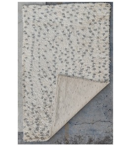 Alfombra Marroquí Contemporánea de Lana Anudada a Mano, Alfombra de Diseño Hecha a Mano para Decoración de Hogar, Oficina, Villa y Hotel - Product Image 2