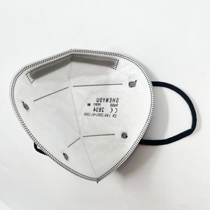 Masker Wajah FFP2, penyaring partikel non-tenun <span class=keywords><strong>Pm</strong></span> <span class=keywords><strong>2.5</strong></span> KN95 - Product Image 6