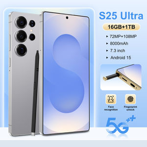 Prix d'usine 2025 Nouveau Smartphone Original S25 Ultra <span class=keywords><strong>5G</strong></span> LTE Double SIM 16 Go+1 To Écran LED 120 Hz Anglais Haute Qualité - Product Image 2