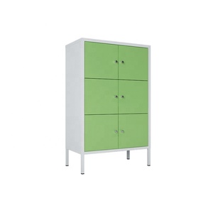 Đồ Nội Thất Kim Loại Gia Đình Chăn 6 Cửa Tủ Lưu Trữ Mini <span class=keywords><strong>Cube</strong></span> - Product Image 1