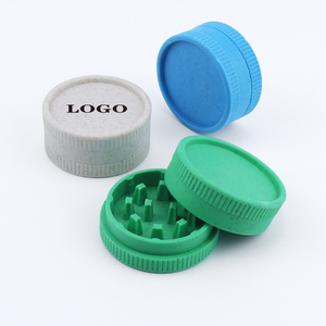 OEM Logo 55mm Biodegradable Fiber Grinder <b>Rolling</b> Paper Smoking Accessories 2-Part Herb Crusher Natural Degradable Smoke Grinder - Product Image 5