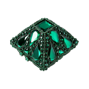 Women Luxury Diamond Box <b>Clutch</b> Purse Brightly Rhinestones Evening Bag Dazzling Crystals Handbag for <b>Wedding</b> Dates - Product Image 3