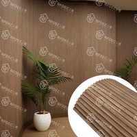 Panneaux Muraux MDF Flexibles Cannelés Rainurés 3D, Panneau Tambour Courbé