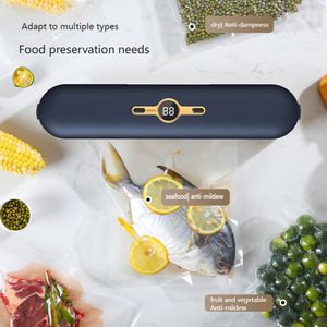 Machine de mise sous vide à affichage numérique pour la cuisine, la maison et le commerce, machines d'emballage pour la conservation des aliments avec 10 sacs sous vide - Product Image 2