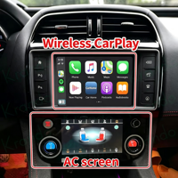 Boîtier d'interface CarPlay amélioré pour Range Rover Jaguar Series, module d'interface sans fil CarPlay Android Auto, moniteur multimédia HD