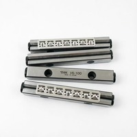 Original du Japon pour VR3-100 X 7Z : Guide de roulement à rouleaux croisés à bride et Rail de glissement linéaire V6-100, pour applications optiques CNC de précision