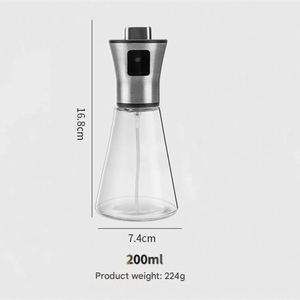 Bouteille pulvérisatrice d'huile d'olive en forme d'entonnoir, outil spécialisé pour salades, grillades et pâtisserie, vaporisateur d'huile pratique pour la cuisine - Product Image 6