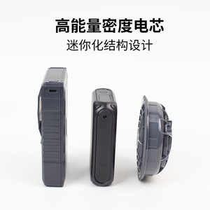 พาวเวอร์แบงค์สีดำขนาดเล็ก 20000mAh ช่องเสียบ Type C สำหรับใช้กับพัดลม - Product Image 1