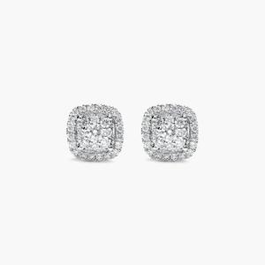 High Shine Premium 925 Sterling Silver Moissanite Diamond <b>Stud</b> <b>Earrings</b> Fine Jewelry for Women Wedding Anniversary Special Gift - Product Image 5