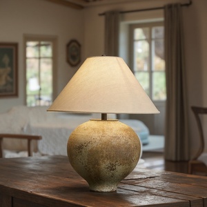 2025 + mới gốm đèn bàn đèn bàn trang trí nội thất phòng ngủ cạnh giường ngủ - Product Image 1