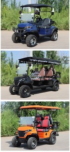 Voiturette de golf électrique tout-terrain à châssis en aluminium, moteur AC puissant à faible bruit, nouveau design, pour le transport des résidents des clubs et des parcs - Product Image 4