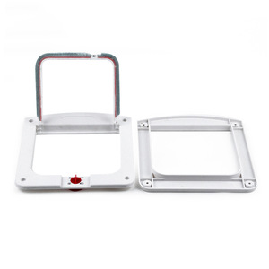 Porte rectangulaire classique bidirectionnelle pour chat et chien réutilisable avec contrôle d'entrée et de sortie gratuit pour les fournitures pour animaux de compagnie du salon - Product Image 5