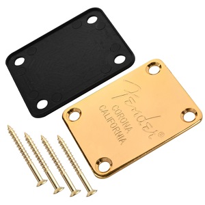 Placa de Refuerzo para Mástil de Guitarra Eléctrica de Hierro con Deflector de Protección de 4 Orificios para el Mástil de Piano - Product Image 2