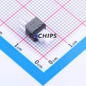 YTSPS-22E58NL Push Button Switch Through hole Component (THT) Switch Double Pole Double Throw Square Plunger Through Hole White - Product Image 1