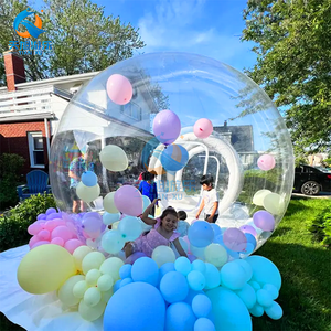 <span class=keywords><strong>Vancen</strong></span> Dôme Gonflable Transparent 3M de Haute Qualité pour Mariage, Tente de Fête Extérieure en PVC, Maison Bulle Gonflable, Garantie 2 Ans - Product Image 3