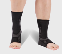 Offre Spéciale Sports de plein air haute élastique Protection de la cheville Nylon tricoté Compression cheville orthèse pour courir basket-ball
