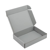 Boîte d'expédition pliable en carton ondulé rose, personnalisable avec logo, pour vêtements, en matériaux recyclés, fabrication OEM, vente chaude