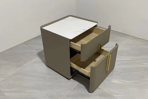 Table de <span class=keywords><strong>chevet</strong></span> carrée moderne nordique simple, couleur fumée, en bois, de luxe, pour chambre à coucher, bureau à domicile, hôtel, armoire de rangement design, <span class=keywords><strong>chevet</strong></span> - Product Image 3