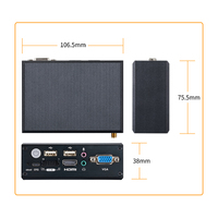 LIONTRON Seri C PC tertanam industri tanpa kipas tampilan layar ganda mendukung VGA/ Android/Linux