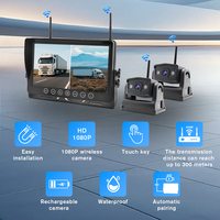 Système numérique sans fil HD 1080P avec moniteur DVR 9 pouces pour la logistique de flotte lourde OEM/ODM