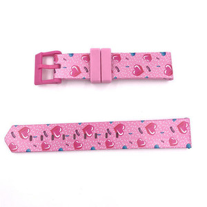 Bracelet en <span class=keywords><strong>caoutchouc</strong></span> Silicone pour montre, 16 18 20 22 24mm, Design personnalisé, libération rapide, pour bracelet, en usine - Product Image 3