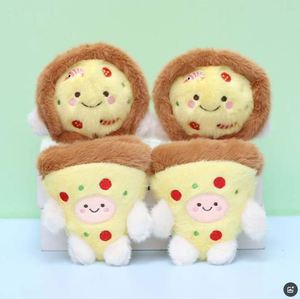 Pendentif en peluche amusant en forme de poupée pizza de dessin animé, petite poupée à longues jambes, cadeau d'anniversaire, breloque anti-stress - Product Image 2